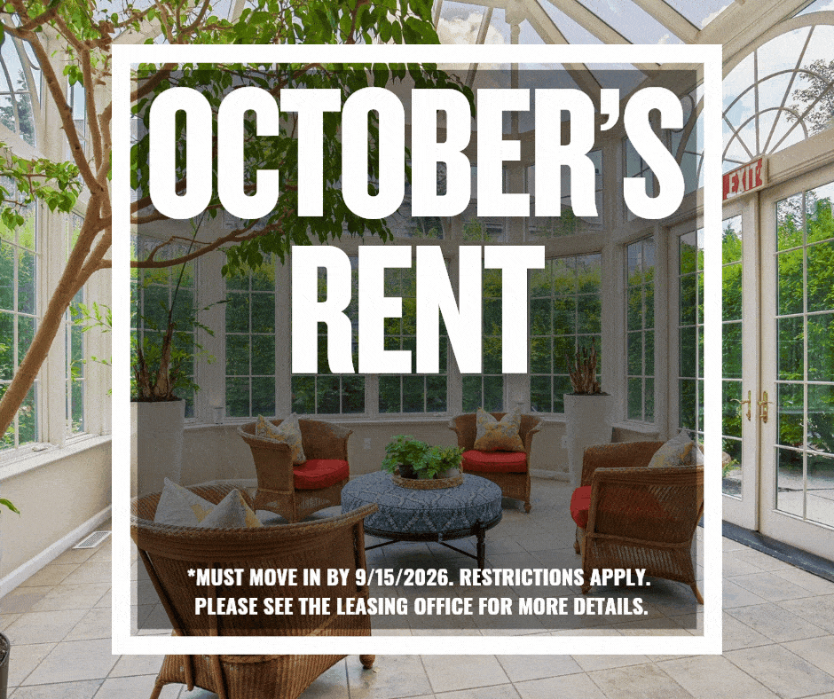 Regents Club of Troy October Rent Special